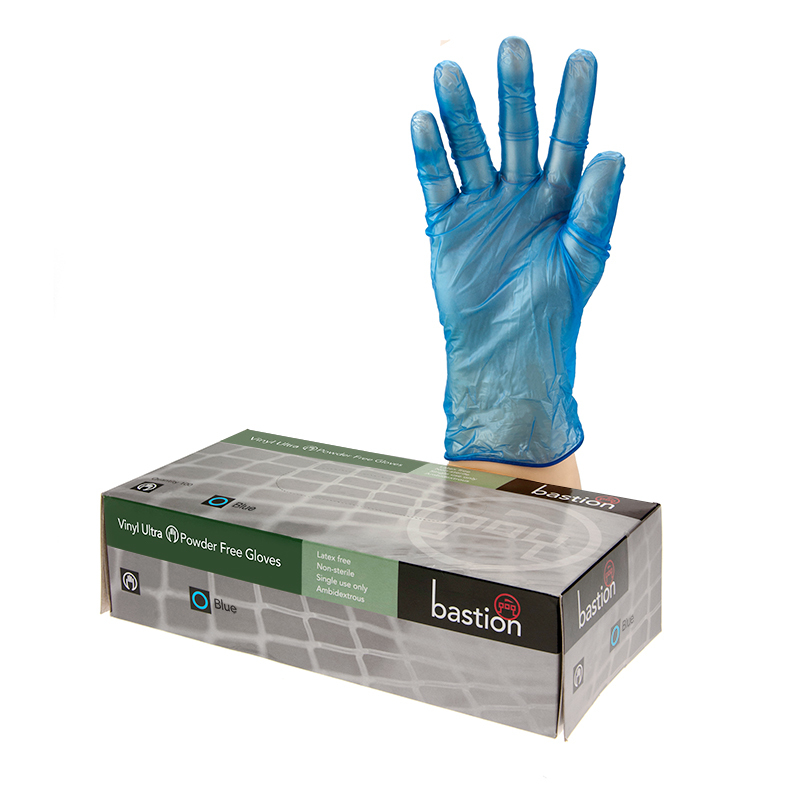 LR 100 46 X Vinyl Ultra Blue PF Gloves