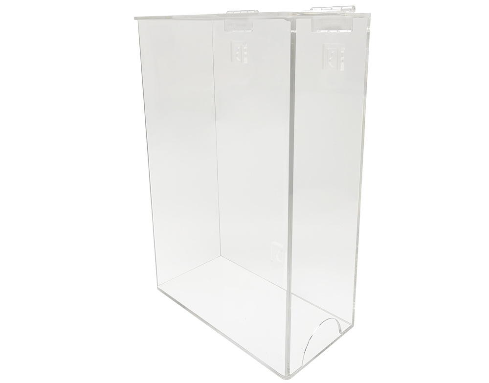 LR 1000 105 Bastion Crimp Clip Hat Clear Plastic Dispenser
