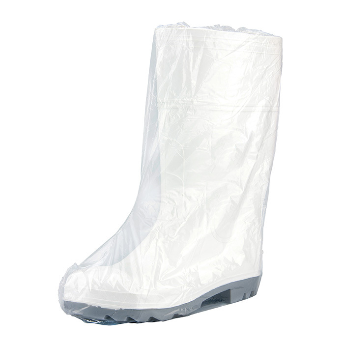 Bastion Plastic Boot Covers Clear, clear cut image