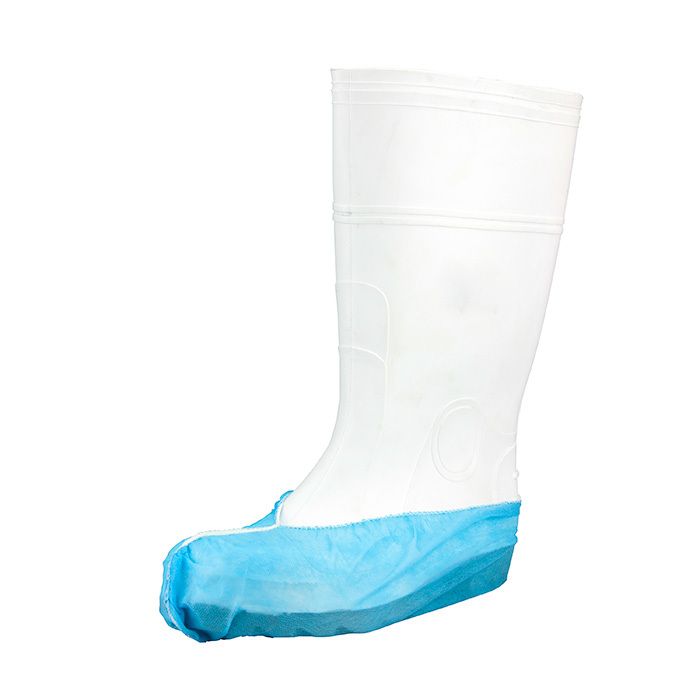 Bastion Plastic Overshoes Blue, clear cut image
