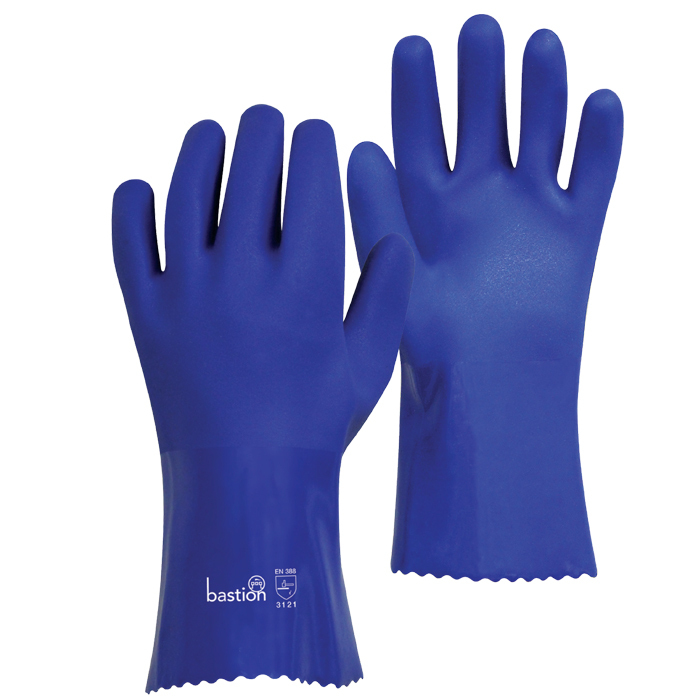 LR PVC Blue BBSG43122 Gloves