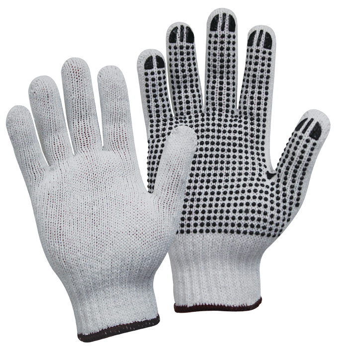 Bastion Polycotton with dots Gloves, clear cut image