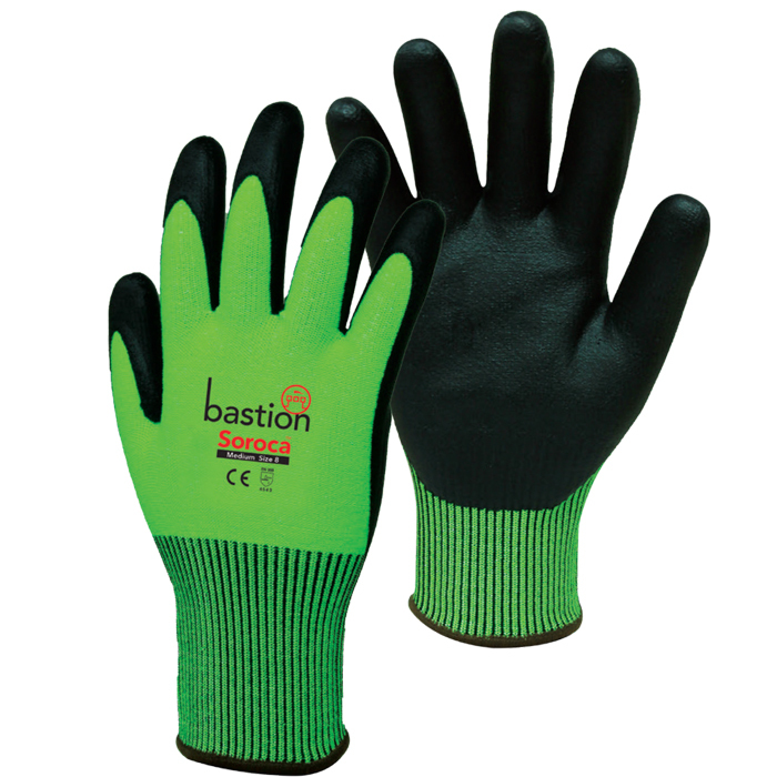 LR Soroca High Viz Green HPPE BSG6613 X Gloves