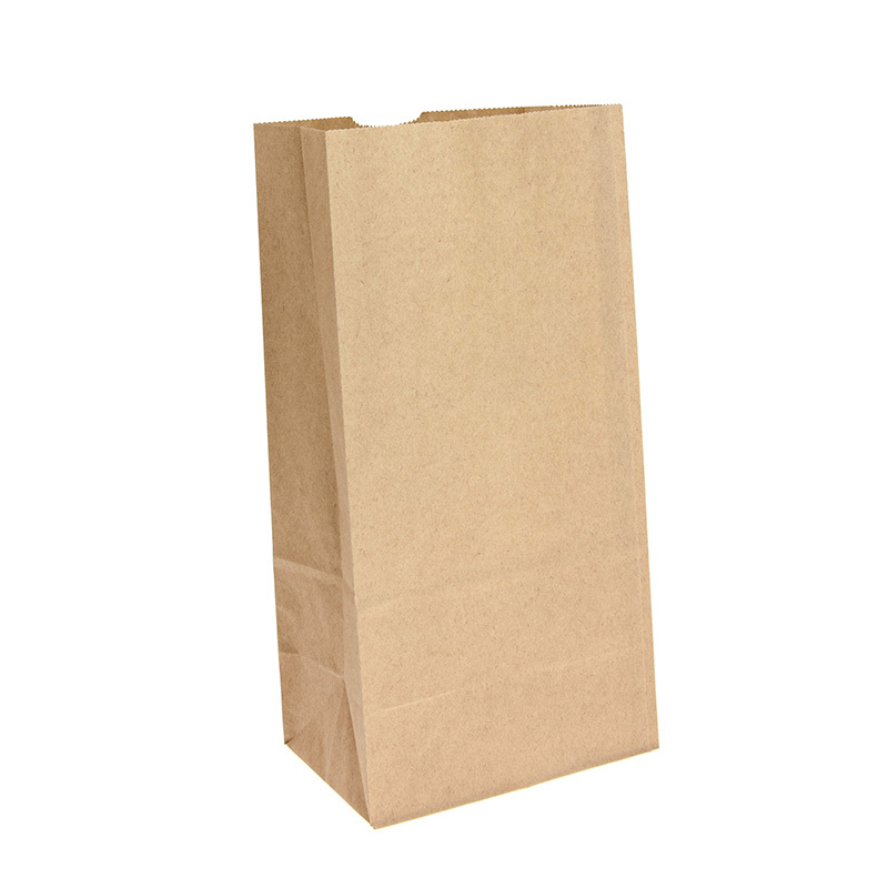 LR 200 296 Block Bottom Brown Bag Heavy Duty No8