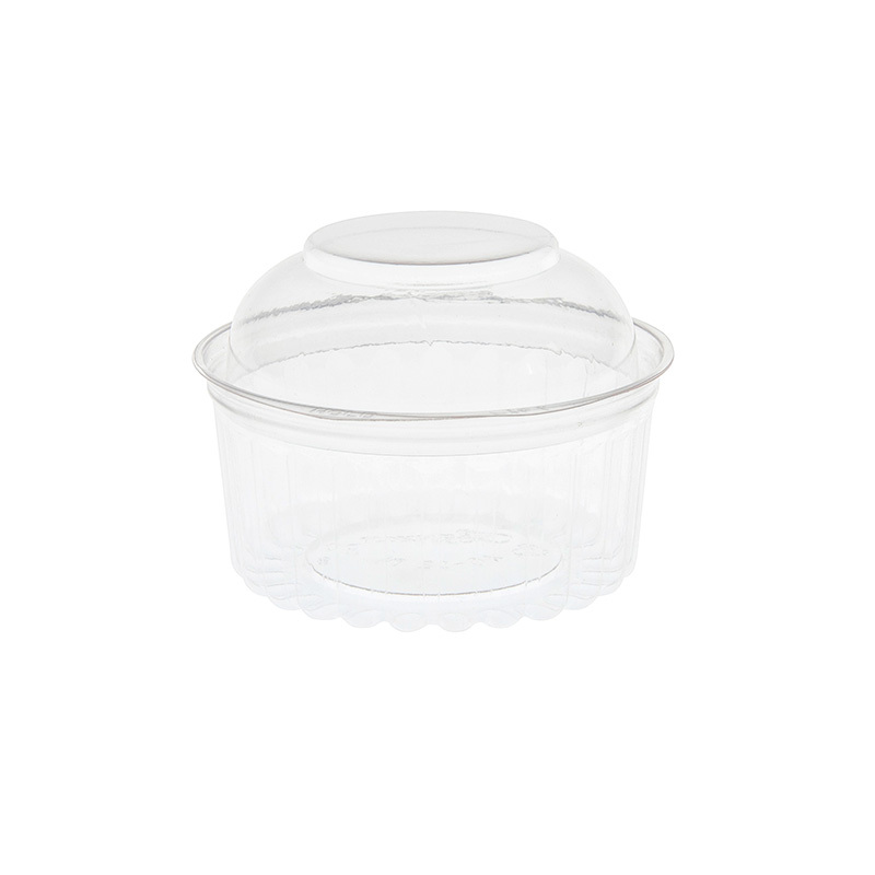 LR 40 12 DLS APET Sho Bowl 375ml Dome Lid