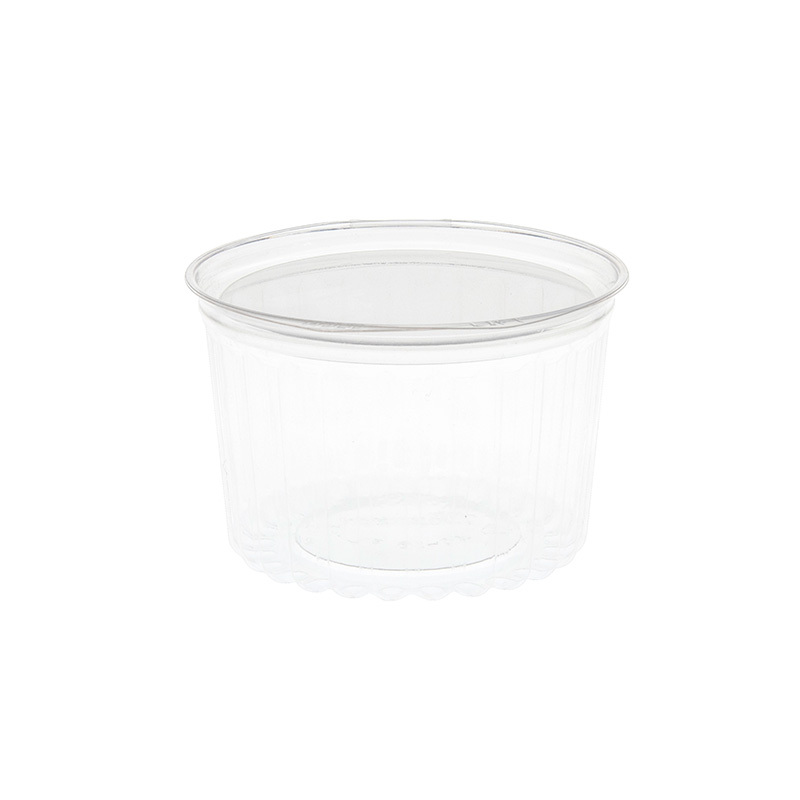 LR 40 16 FLS APET Sho Bowl Flat Lid