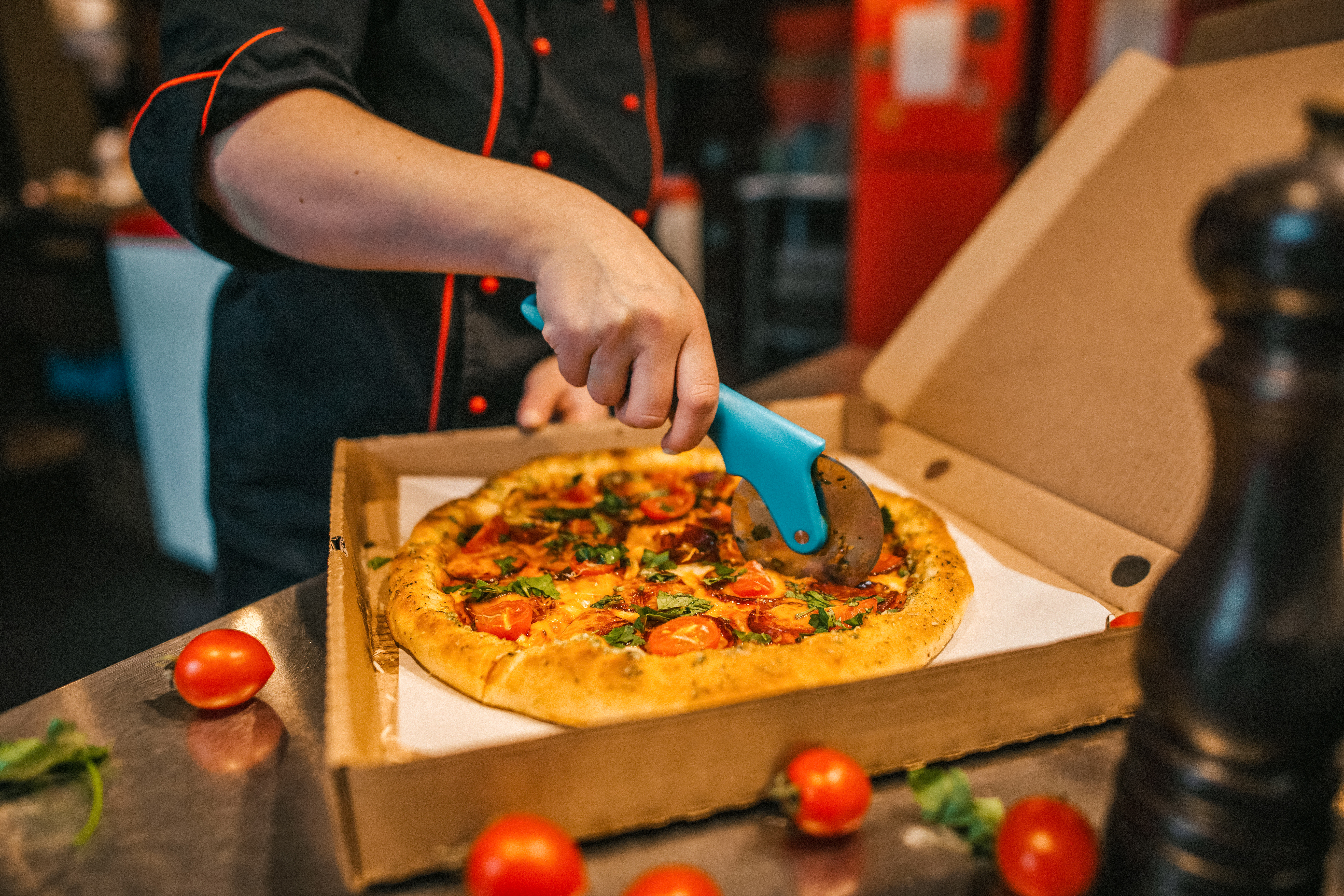 Pizza Brown