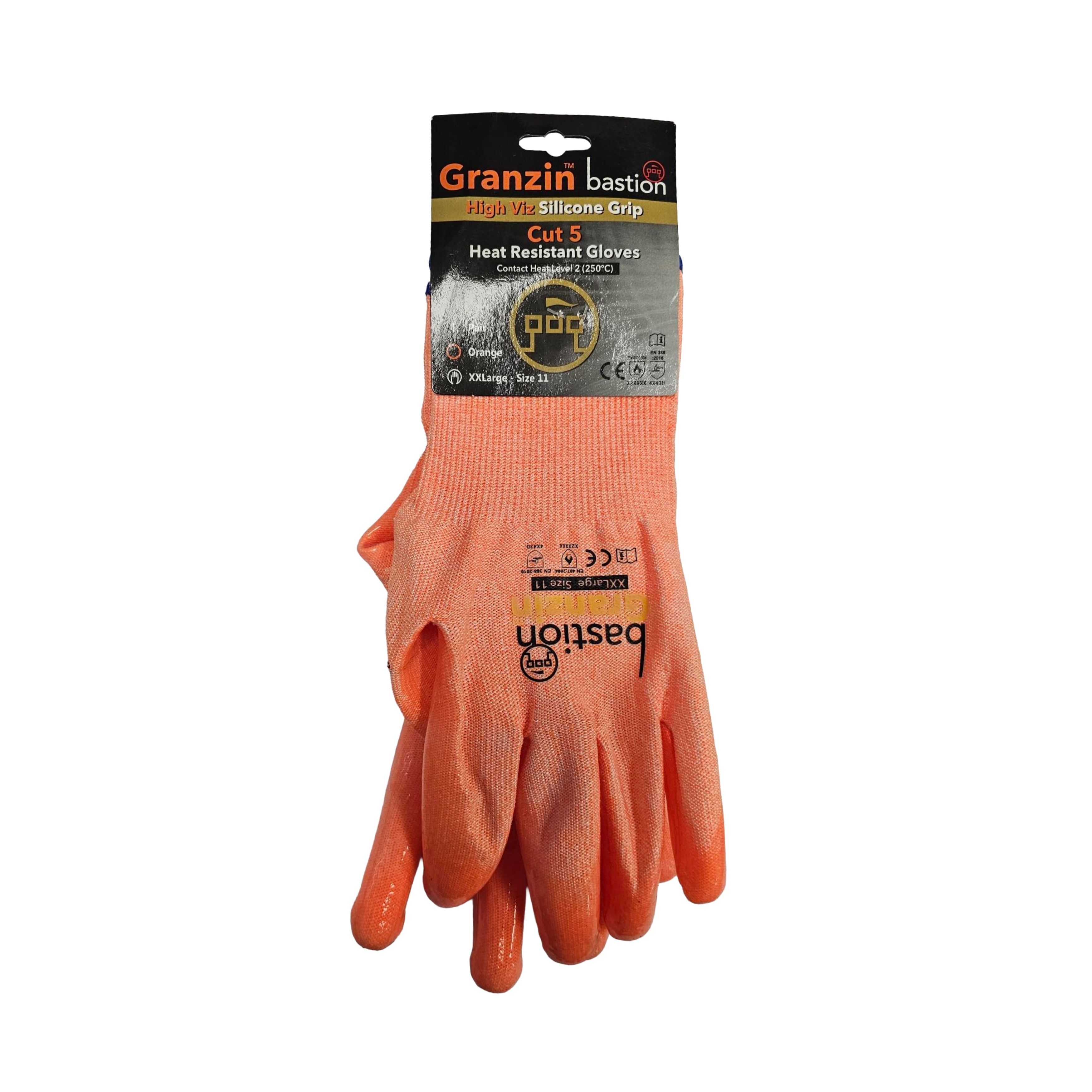 Bastion Granzin Heat-resistant glove - Hang sell on white background.