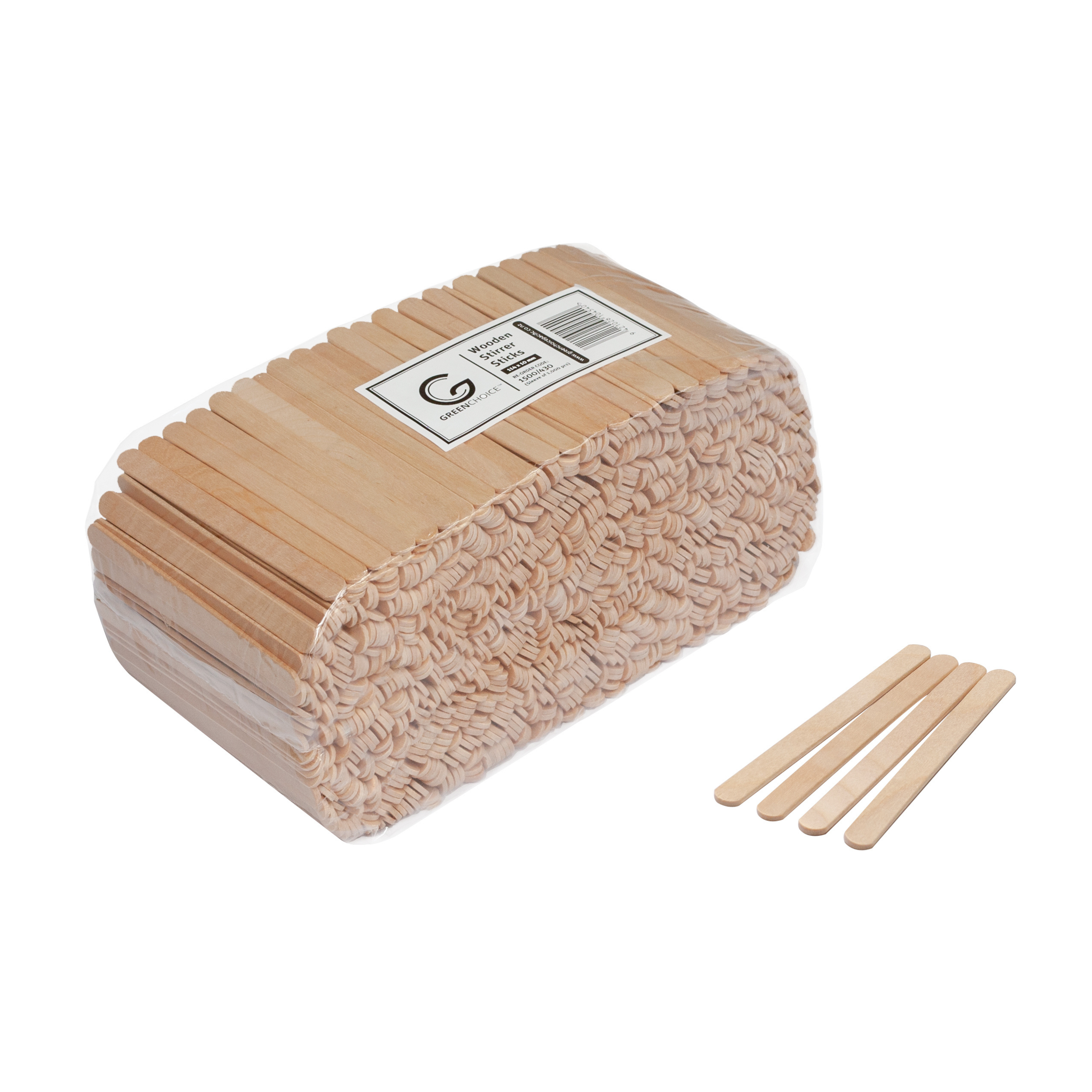 Green Choice Wooden Stir Sticks