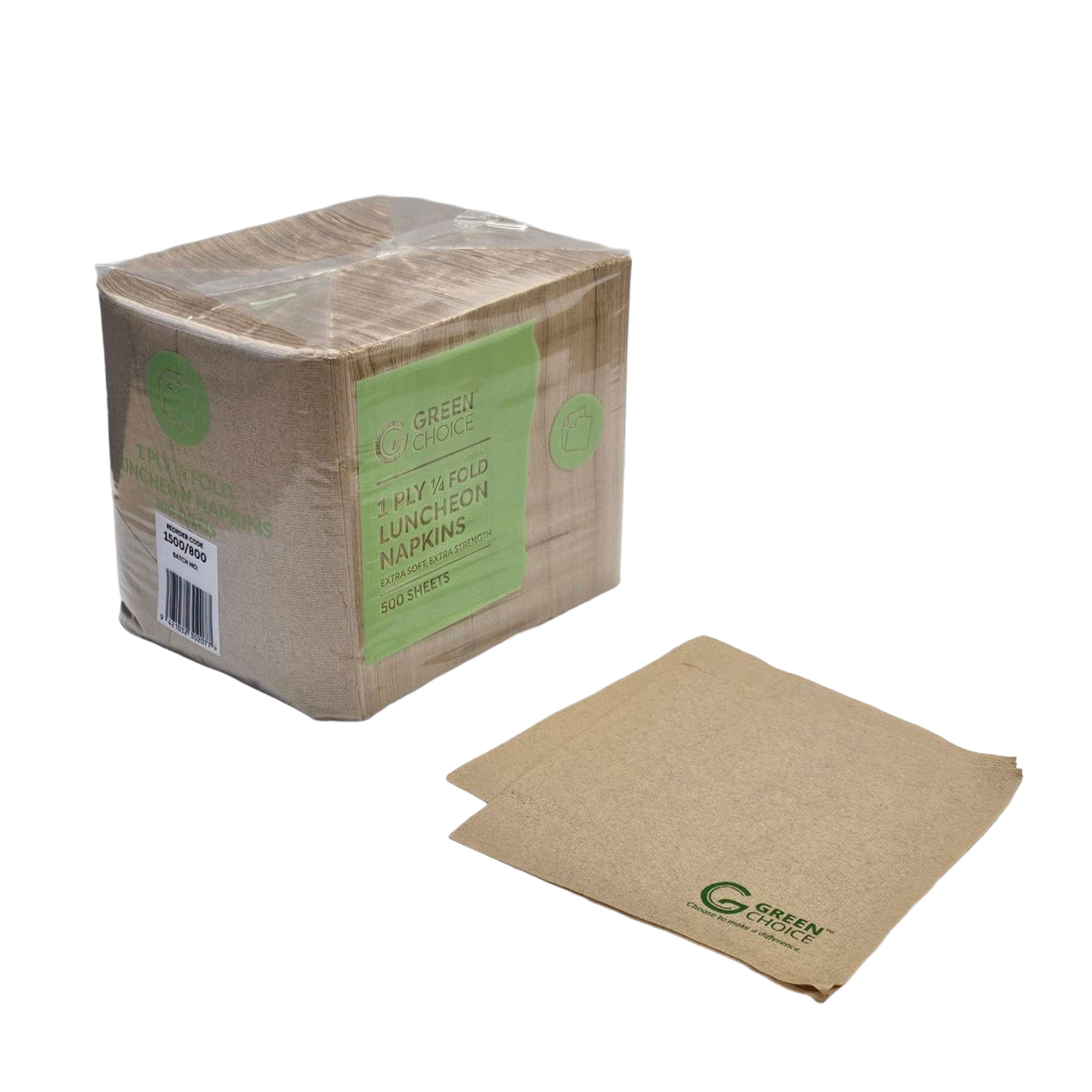 1ply napkin quarter fold kraft