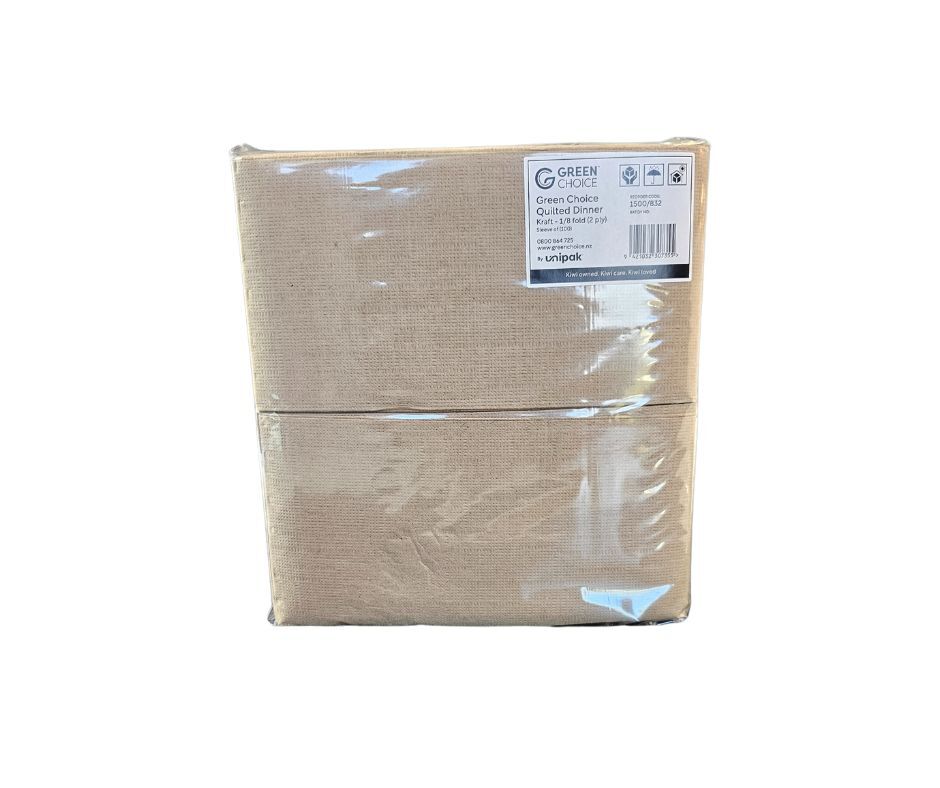 1500 832 Dinner Quilted Eighth Fold 2 Ply Kraft
