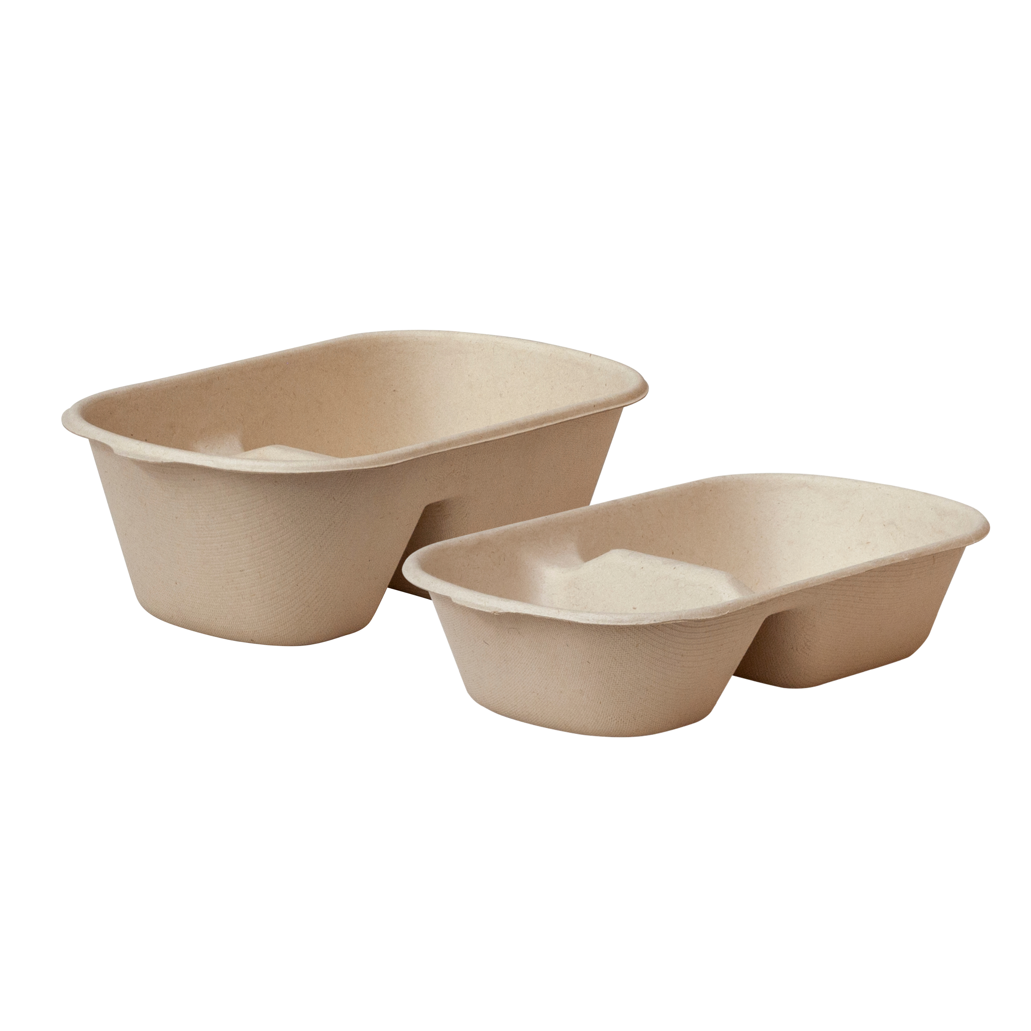Green Choice 2 Compartment Food Boxes