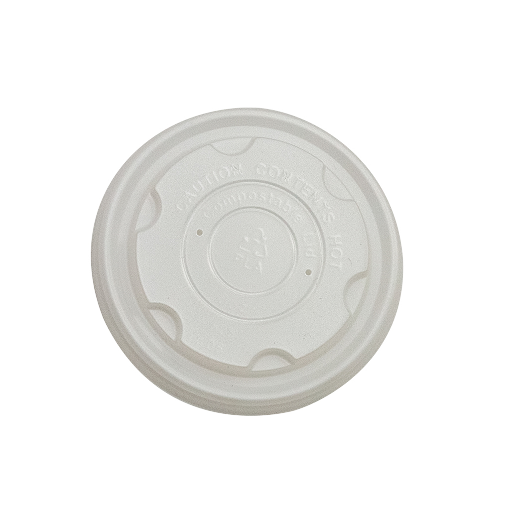LR 1500 156 CPLA Lid 8oz Soup Bowl