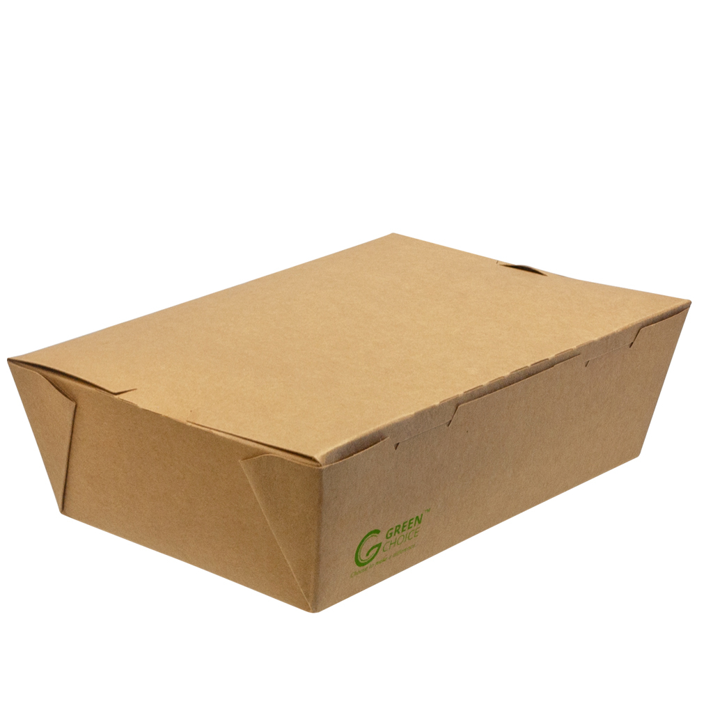LR 1500 253 Kraft Take Away Lunch Box L New