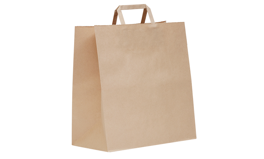 LR 1500 912 Checkout Bag Kraft Handle L