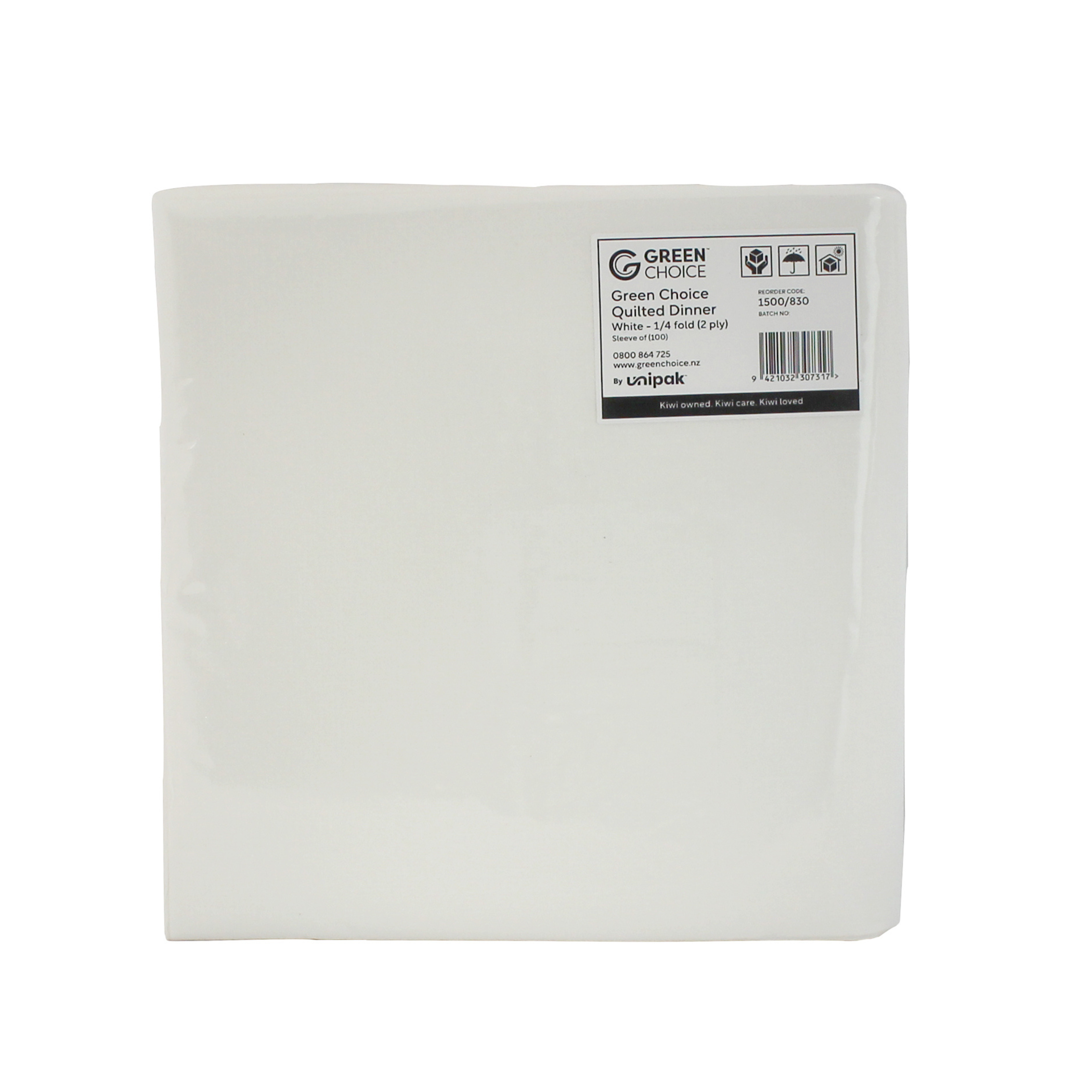 Green Choice 2 Ply Dinner Napkin Sleeve