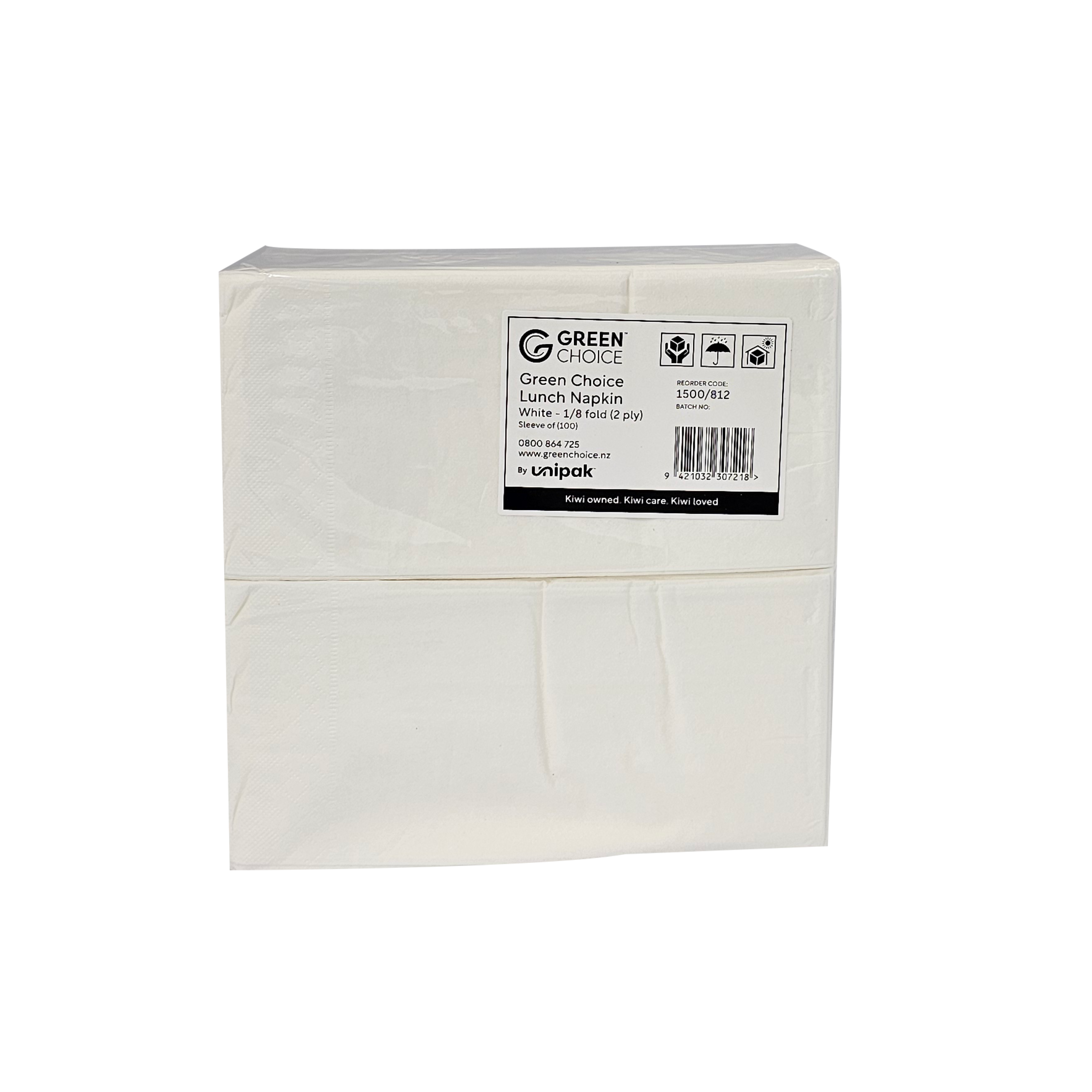 Green Choice 2ply Lunch Napkin Sleeve