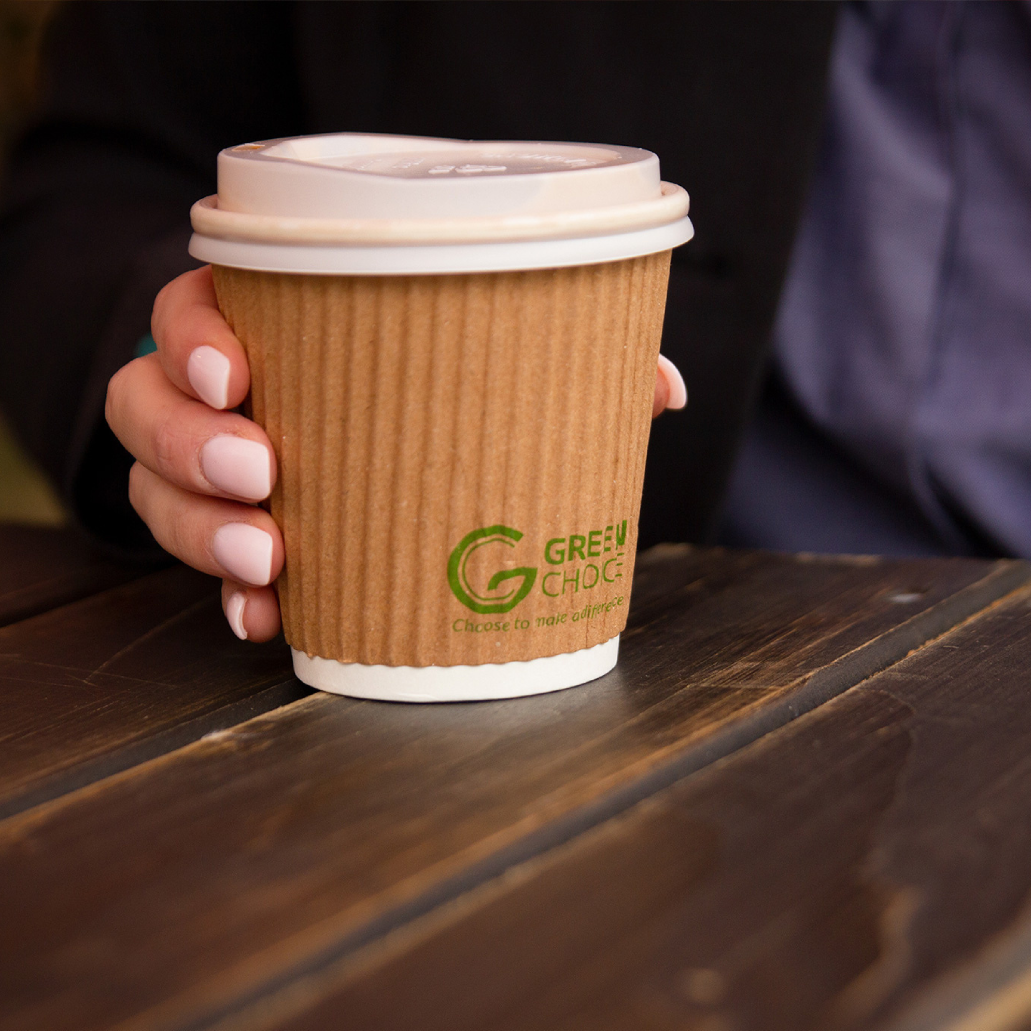 Ripple wall cup Sq