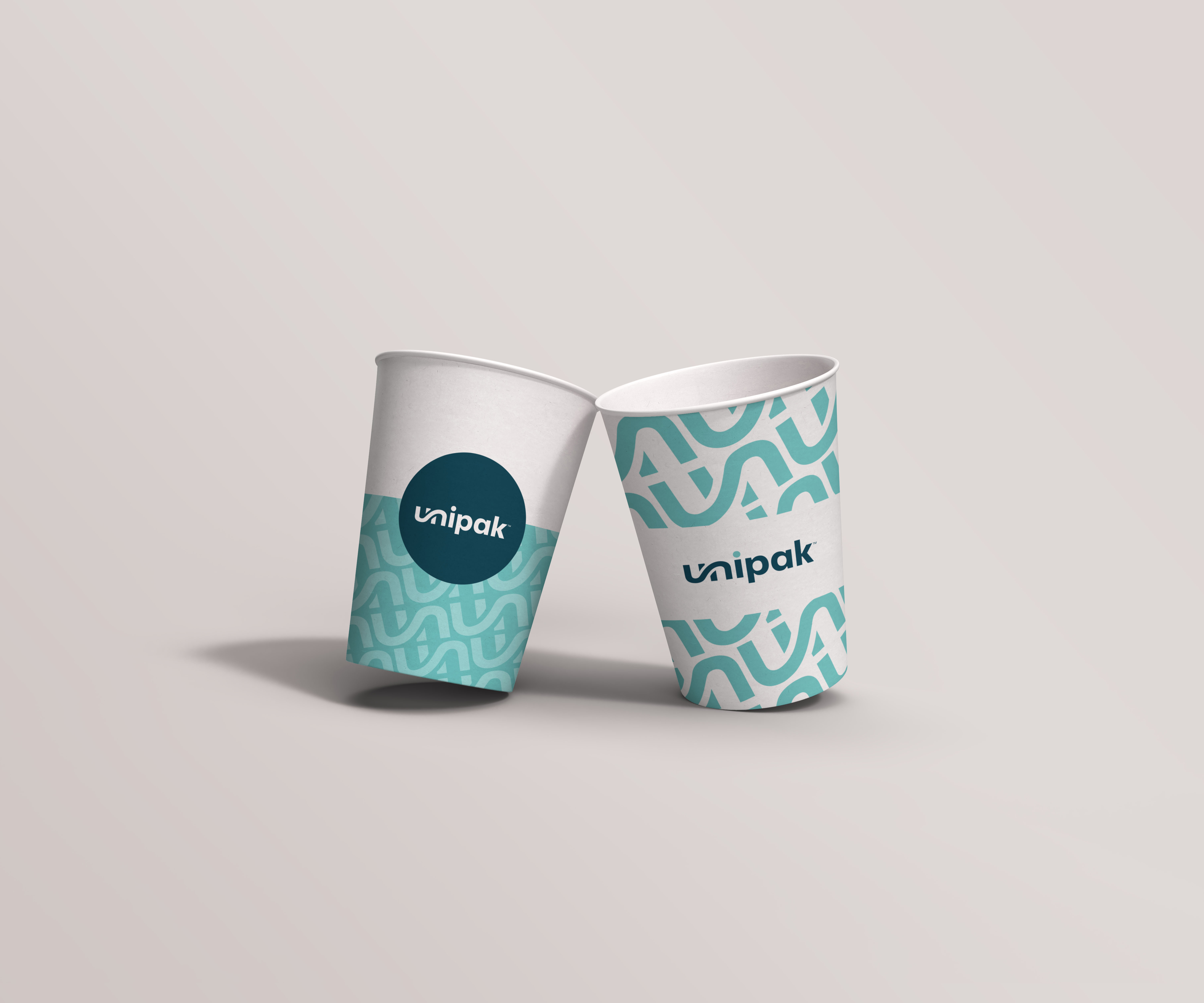 Unipak Paper Cups Mockup