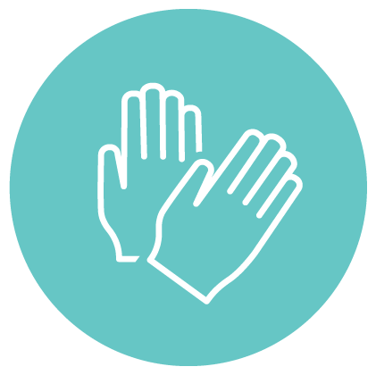 icon - disposable gloves